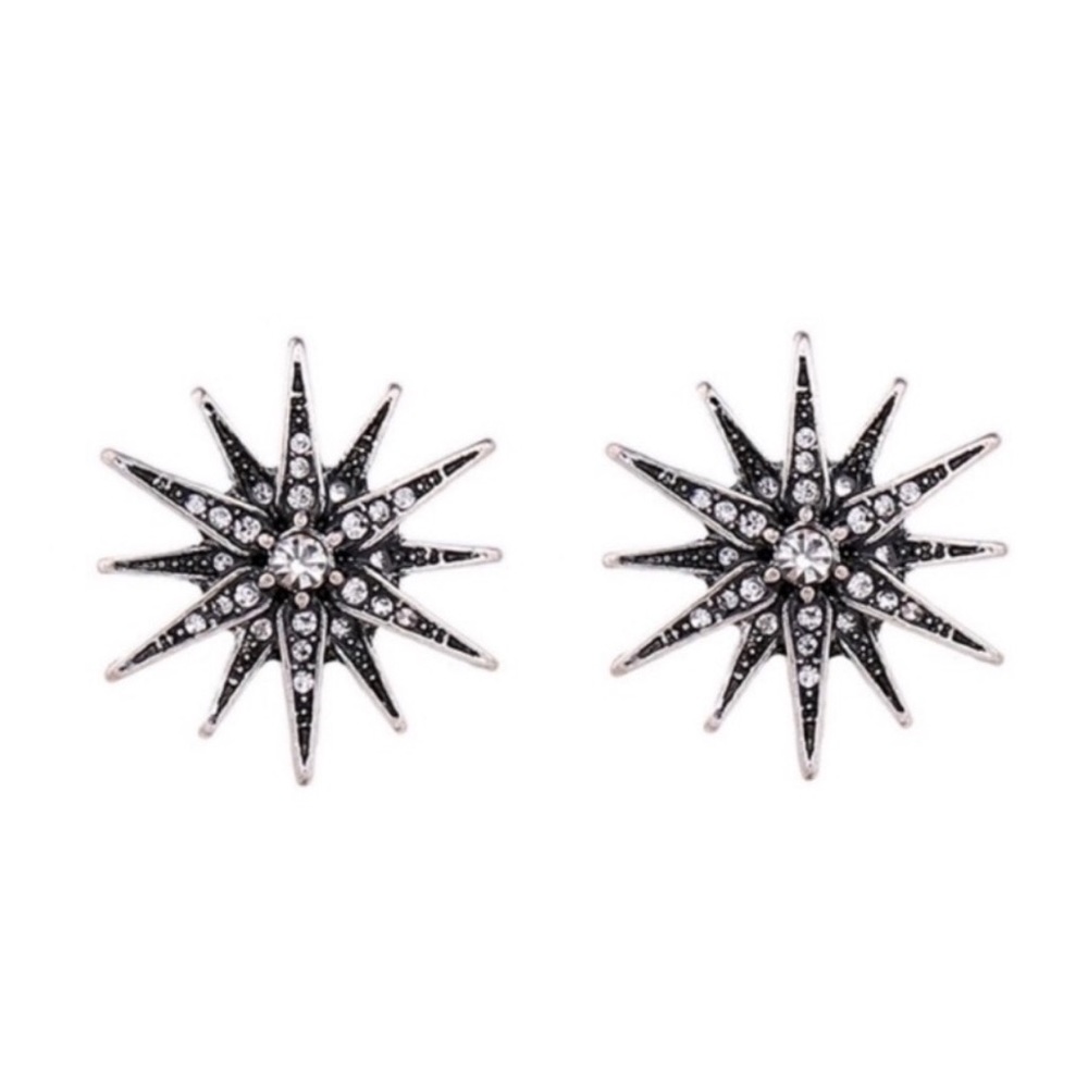 NWT STARBURST EARRINGS